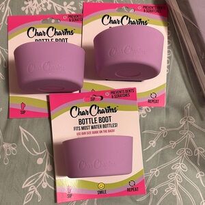 Char Charms Purple Bottle Boot